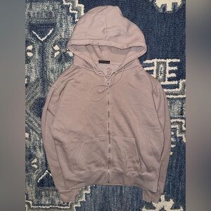 Brandy Melville Zip Up Hoodie Size M